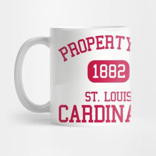 Property of St. Louis Cardinals 1882 Mug